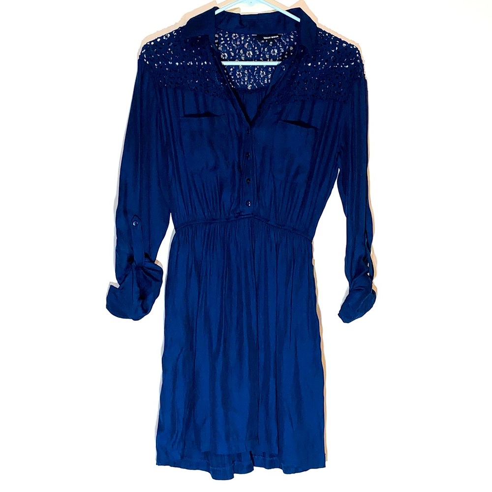Navy Blue Dress by Tally Weijc- size 36